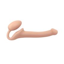 STRAP-ON STRAPLESS IN SILICONE COLOR CARNE - S
