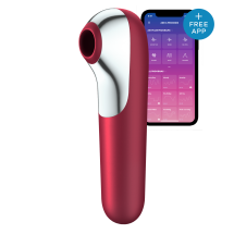SATISFYER DUAL LOVE ROSSO