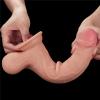 9.5'' Sliding Skin Dual Layer Dong - Whole Testicle - foto 4