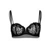 Sexy Unlined Embroidered Bra Black - foto 4