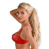 Very Sexy Unlined Lace Bra Red - foto 1