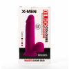 X-MEN 7.5" Dildo Colours Pleasure Black 1 - foto 1
