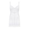 Amor Blanco underwire chemise & thong white  L/XL - foto 1