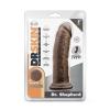 DR. SKIN SILICONE DR. SHEPHERD 8 INCH DILDO WITH SUCTION CUP CHOCOLATE - foto 1