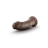 DR. SKIN PLUS 8 INCH THICK POSABLE DILDO CHOCOLATE - foto 3