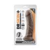 DR. SKIN PLUS 8 INCH THICK POSABLE DILDO CHOCOLATE - foto 1