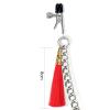 Nipple Clit Tassel Clamp With Chain - foto 4