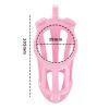 Rimba Toys - P-Cage PC02 - Penis Cage Size L - Pink - foto 4