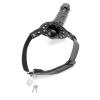 Deluxe Ball Gag with Dildo Black - foto 2