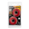 STAY HARD DONUT RINGS OVERSIZED RED - foto 1