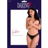Indra crotchless beaded thong Black - foto 2