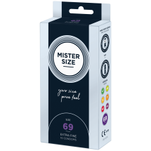 Mister Size - Preservativi Taglia 69 - 10 Pezzi