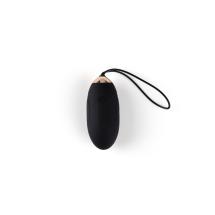 Ovulo con Controllo Remoto Ricaricabile in Silicone G5 - Nero - Black Edition