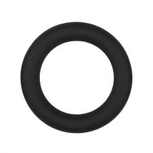Silicone Cock Ring Black Small