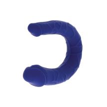 Realistic Mini Double Dong Blue