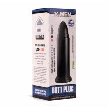 X-MEN 10" Butt Plug Black