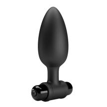 Anal stimulator ,1 AAA battery,Silicone,10 functions of vibration.