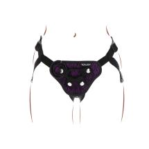 Strap-On Lace Harness Purple