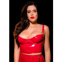 Latex Top Red
