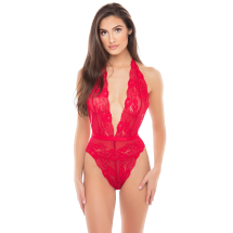 PLUNGE IN TEDDY RED