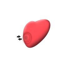 Heartbeat Pulsating Stimulator Red