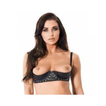 Rimba - ¼ cup bra decorated with rivets
