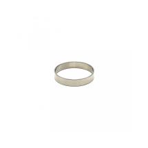 Rimba - Stainless steel. solid cockring. 1 cm. wide