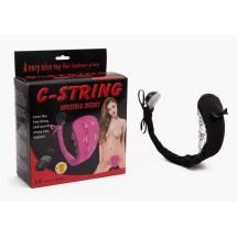 c-string invisible erotic underwear,10 speed vibration, wirless control