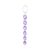 Swirl Pleasure Beads Purple
