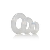 Premium Silicone Ring Set Transparant