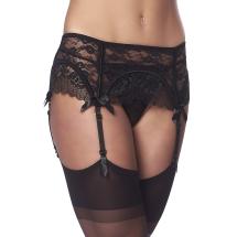 Rimba - Suspenderbelt with g-string and stockings