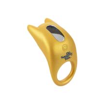 Horny AF Vibrating Cock Ring Yellow