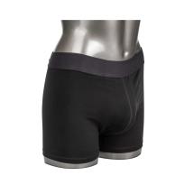 Boxer Brief with Packing Pouch Black