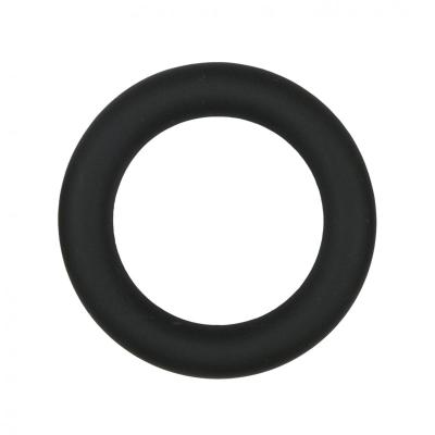 Silicone Cock Ring Black Medium
