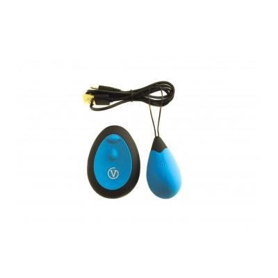 Virgite - Ovulo Ricaricabile con Controllo Remoto G1 - Azzurro