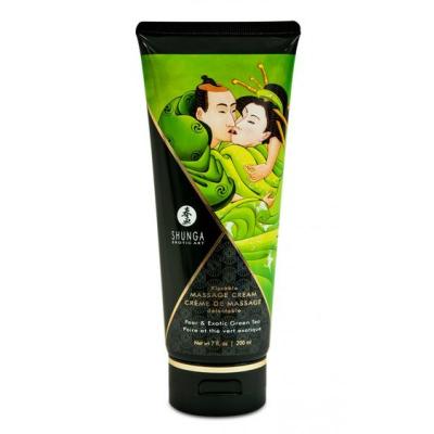 Shunga - Crema da Massaggio - Pera e Te' Verde - 200 ml