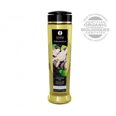 Shunga - Olio da Massaggio Biologico - Senza Fragranza - 240 ml