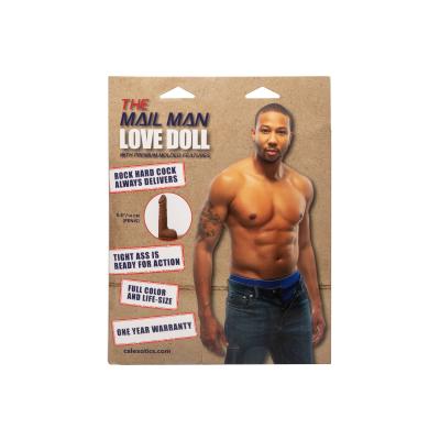 The Mail Man Love Doll Brown skin tone
