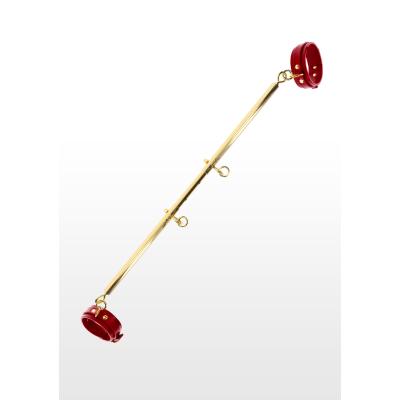 Spreader Bar with Ankle Cuffs Red