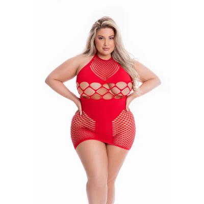 GIRL GONE BAD DRESS RED, PLUS SIZE