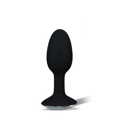 CRYSTAL AMULET SILICONE BUTT PLUG SMALL