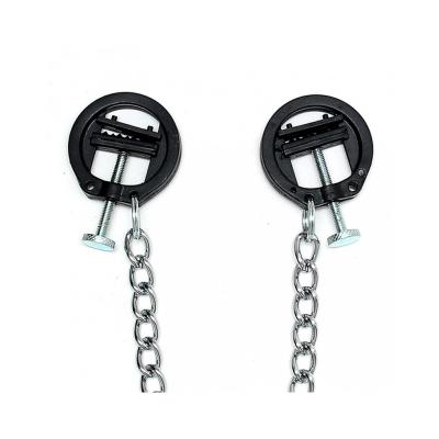 Rimba - Nipple clamps plastic with chain