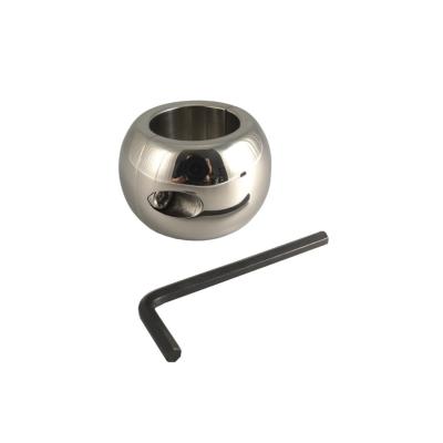 Rimba - Stainless steel ballstretcher in donut shape 4 cm. wide, 450 gram