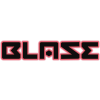 Logo con scritta 'BLASE' in caratteri stilizzati e contorno rosso.