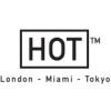 Minimalist logo with HOT text, evokes energy and modernity.