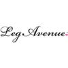 Logo elegante del marchio di moda Leg Avenue su sfondo bianco.