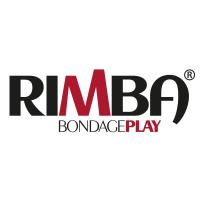RIMBA logo: bold, provocative, exploration of pleasure and sensory freedom.