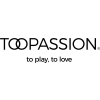 Logo di TOOPASSION con slogan: 'to play. to love'.