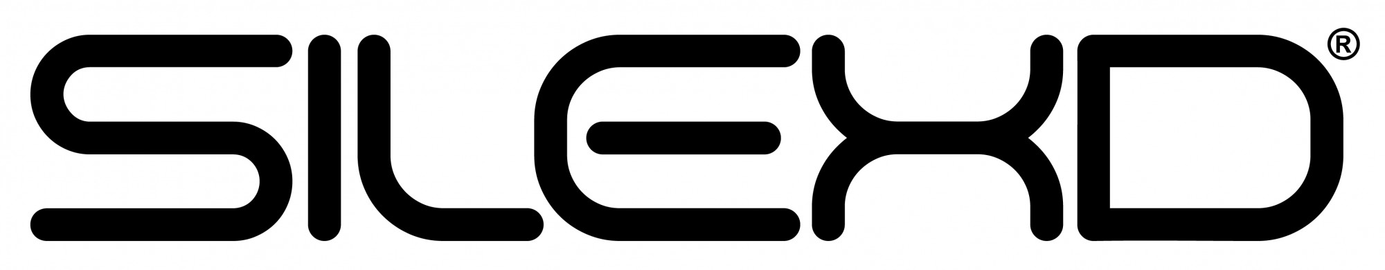 Logo Silexd con design moderno e caratteri arrotondati, include simbolo di marchio registrato.